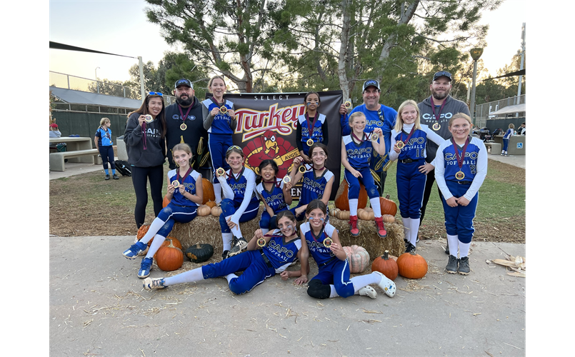10U Silver Gophers - 3rd Place in the Select Turkey Tournament